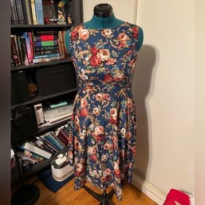 Miss Lulo Floral Dress